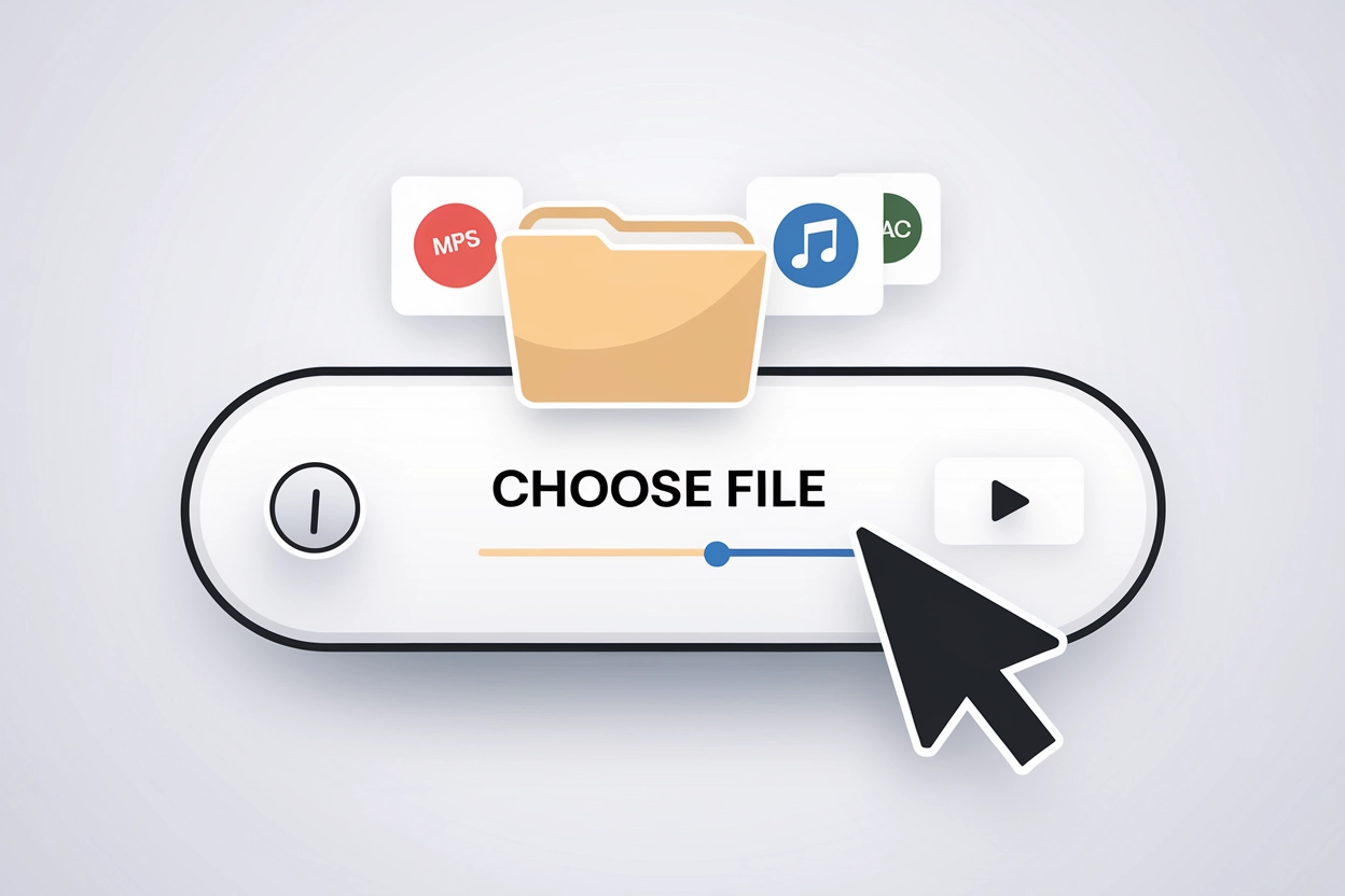 Upload Your Audio or Video